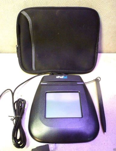 Interlink Epad Ink Signature Capture Tablet with Stylus USB 54-64111 W CASE NICE