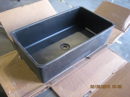 Brand new oversized epoxy resin laboratory sinks for sale