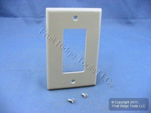 25 leviton gray decora large wallplates gfci gfi rocker switch covers 80601-gy for sale