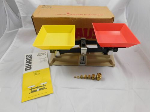 Oahu&#039;s School Balance Scale Model 1200 WITH 7 WEIGHTS Sealed Bag Push Nuts