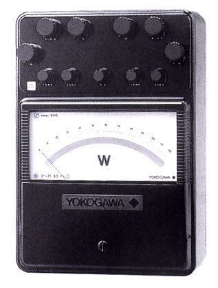 Yokogawa 204201 Portable, 3-phase Wattmeter, 0.2/1 A; 120/240 V
