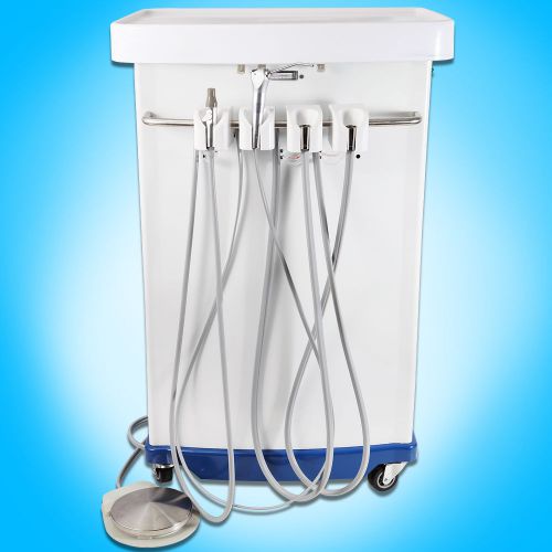 Dental Portable Delivery Unit Mobile Cart with Compressor CE Approved