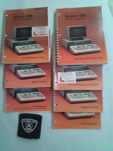 Hewlett packard system 45b desktop computer service manual 7 book set for sale