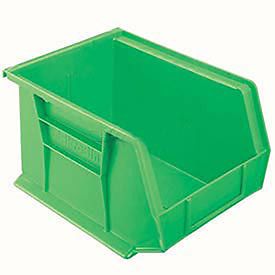Akro-mils plastic stacking bin 30239, 8-1/4&#034;w x 10-3/4&#034;d x 7&#034;h, green for sale