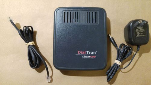 Datacap Dial Tran 3.0 P/N 1800.90 with Power Adapter