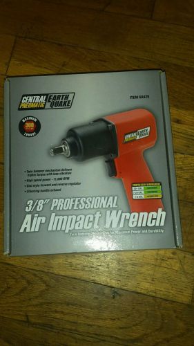 Central pneumatic earth quake 3/8&#034;air impact wrench nib for sale