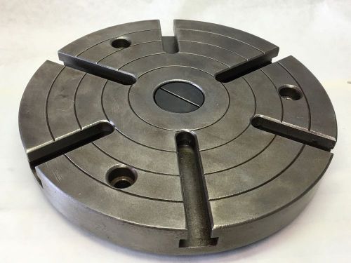 Face plate for 10&#034; super spacer or deluxe rotary index 1-1/2-8 Threaded Mount