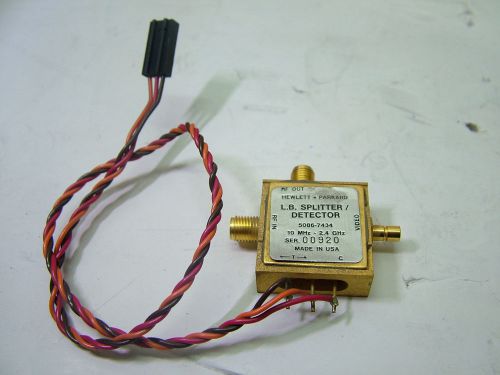 HP 5086-7434 L.B. Splitter / Detector For 8340A/B