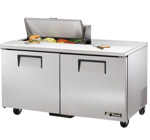 True tssu-60-8 food prep table: solid 2 door unit free shipping!! for sale