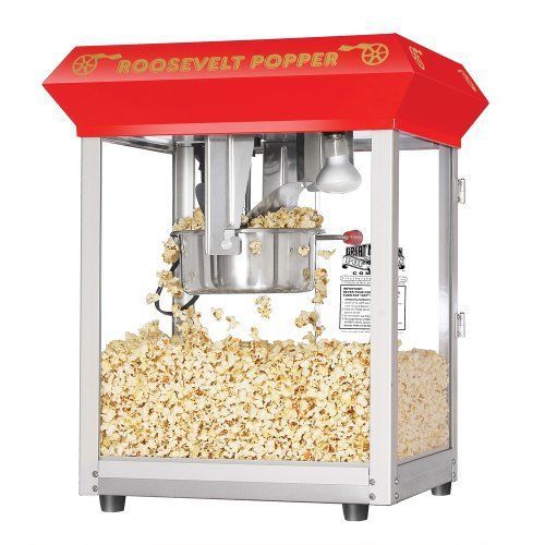 Great Northern Popcorn 6010 Roosevelt Top Antique Style Popcorn Popper Machine