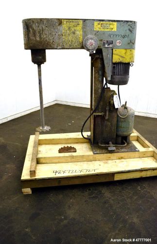 Used- schold variable high speed disperser, model vhs 300. approximately 1-5/8&#034; for sale