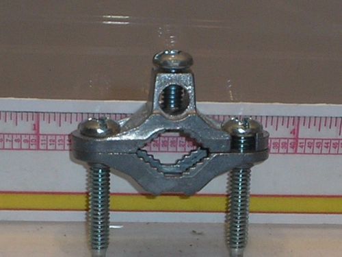 New 1/2 - 1 in. zinc ground clamp. for sale
