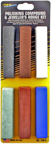 Enkay 149-c 6 pc. polishing compound kit carded 1-pack for sale