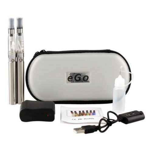 eGo-T Dual Vaporizer Atomizer 2 Vape Pen Kit 1100mAh Battery Case Best Deal