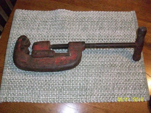 VINTAGE CRAFTSMAN PIPE CUTTER  NO 2 PIPE CUTTER 1/8&#034; - 2&#034;