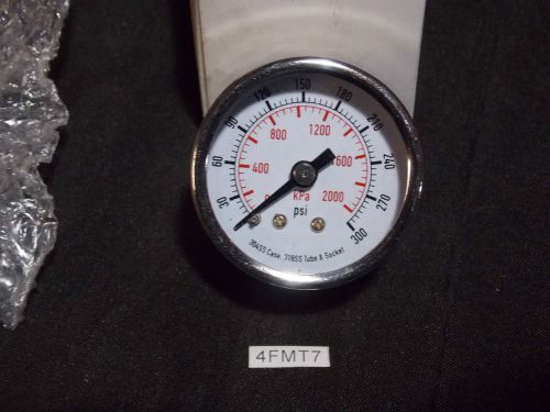 4fmt7 pressure gauge, test, 1-1/2 in, 304 stainless steel, for sale