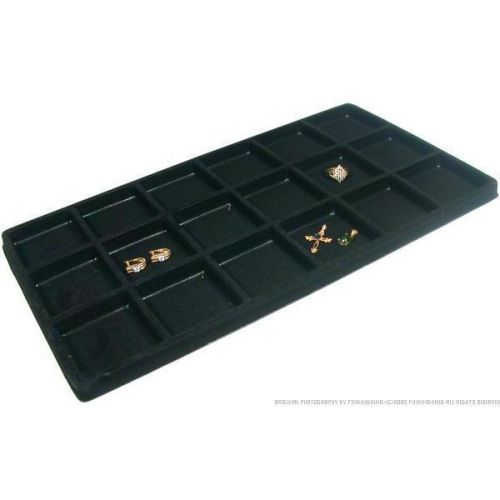 Coin Jewelry Display Tray Insert Black Showcase Part