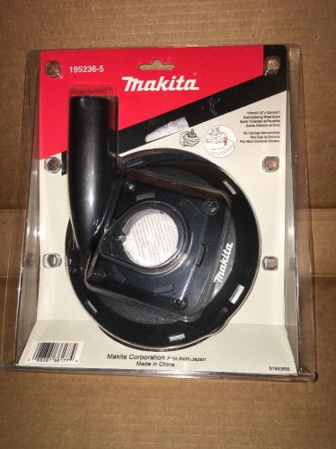 Makita 195236-5 4-1 2-inch - 5-inch dust shroud wheel guard for sale