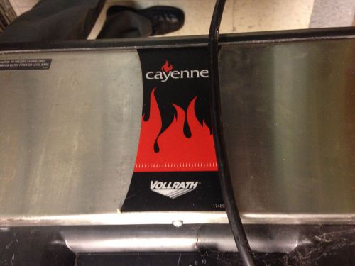 Vollrath commercial full size countertop food warmer cayenne model 71001 1001 for sale