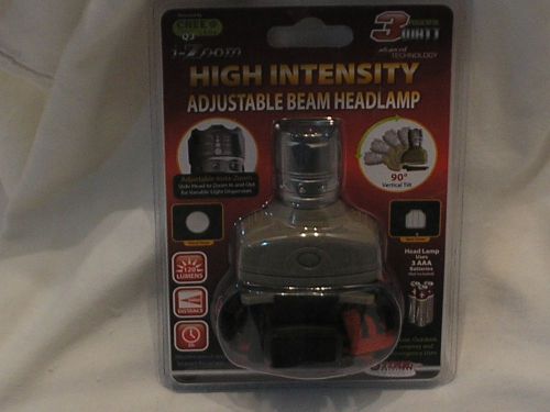 I-ZOOM HIGH INTENSITY ADJUSTABLE BEAM HEADLAMP, NEW IN PACKAGE