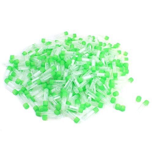 Uxcell 500pcs polypropylene lab liquid graduated cryo vial container 1.8ml for sale