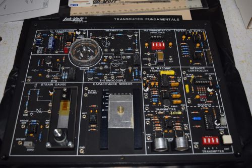 Lab Volt Trainer 91019-20B Transducer Fundamentals Complete Course Circuit Board
