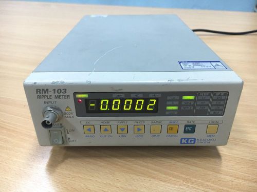KEISOKU GIKEN RM-103 Digital Ripple and Noise Meter