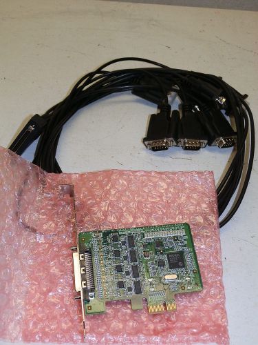 Moxa CP-118EL-A 8 Port Serial Card RS-232/422/485 With Cables