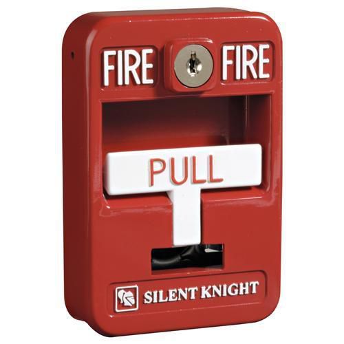 Silent knight manual pull station fire systems ps-satk for sale