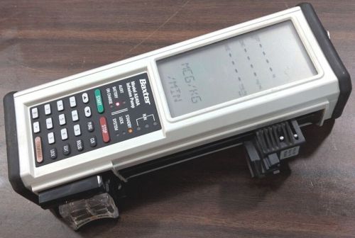 Baxter as40a as40 a iv syringe infusion pump - tested to power - no power supply for sale