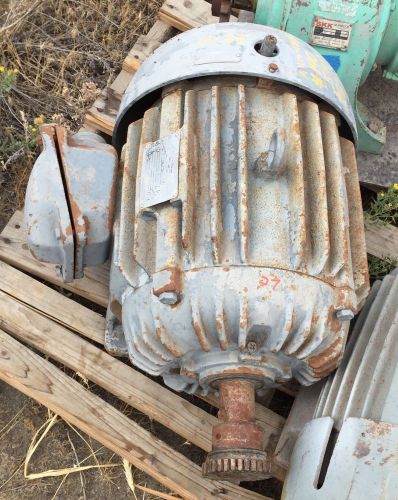 Allis-chalmers model 645 induction motor 25hp, 1750 rpm, 3ph, fr: 284t #27 for sale