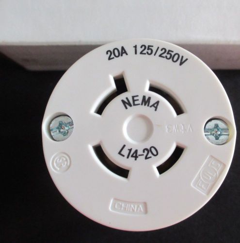 Reliance 20A Locking Connector NEMA L14-20C 125/250VAC