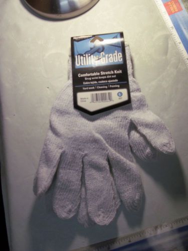 HandMaster Utility Grade Super Grip Comfortable Stretch Knit Lg. Glove