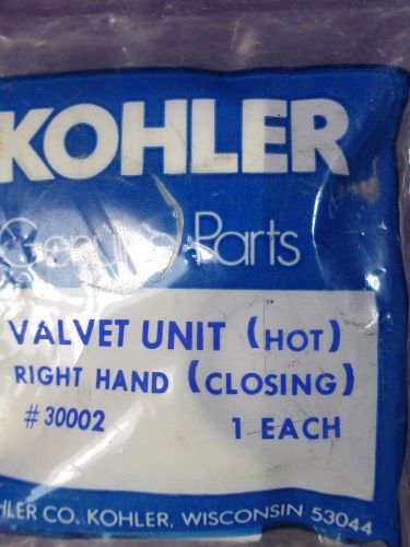 Kohler gp 30002 hot water valvet faucet stem cartridge oem rh clockwise close for sale