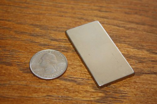 2&#034; x 1&#034; x 1/8&#034; nickel coated neodymium earth magnet n52 block square magnets for sale