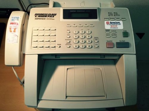 BROTHER INTELLIFAX 4100 Business Class Laser Fax Machine