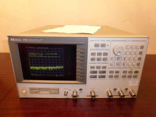 Agilent hp 4396a 100 khz - 1.8 ghz rf network / spectrum / impedance analyzer for sale