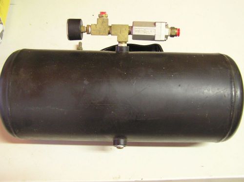 Vacuum system reserve air tank with mounts for sale