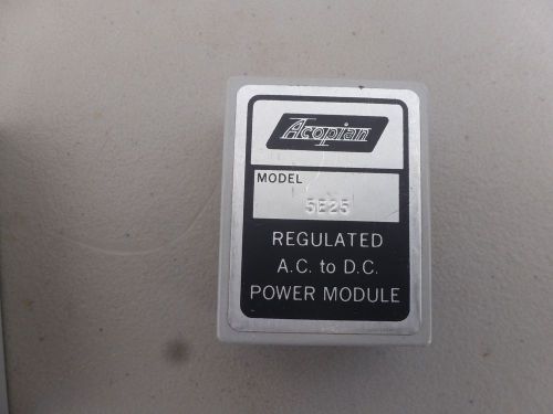 Acopian: Model 5E25: Regulated AC to DC Power Module