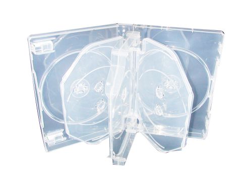 52 pcs new quality  27mm 7-dvd cases w/patented m-lock, super clear db27-7c-fm-n for sale