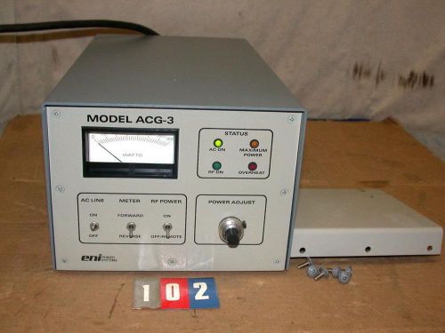 ENI Power Systems ACG-3 Portable Variable Adjustable RF Amplifier Generator 300W