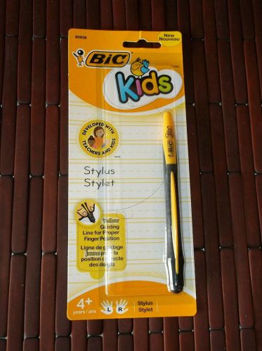 BIC KIDS STYLUS - Black - Smartphone, Tablet Device Developed w/Teachers &amp; Kids