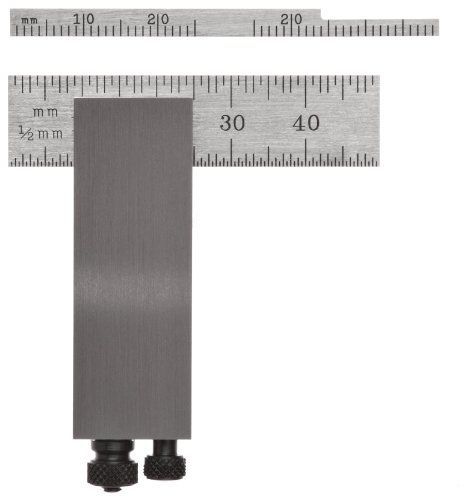 Starrett 453mc millimeter reading diemakers&#039; square with metric standard, narrow for sale