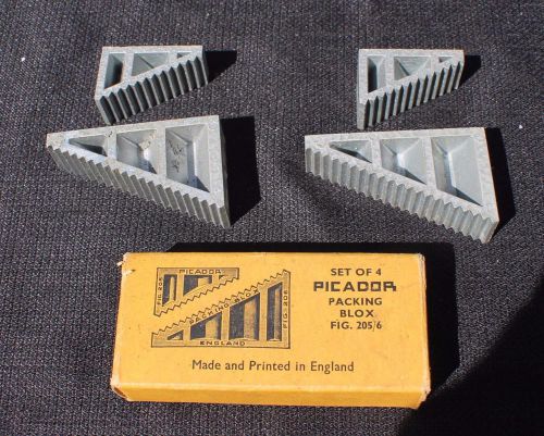 Set of 4 Picador Packing Blox 205 &amp; 206 in original box Made in Great Britain