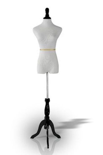 35&#034;chest 24&#034;waist 33&#034;hips White Female Mannequin Dress &amp; Slacks Form + black ...