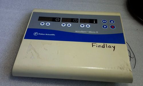 Fisher scientific accuspin micro r face plate kendro 55196-6 board $199 for sale