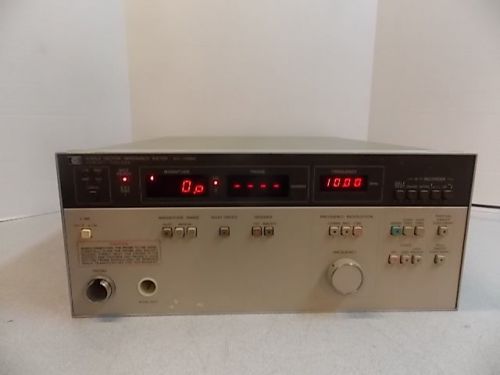 HP 4193A Vector Impedance Meter .4 - 110 MHz - No Probe / Passes Self Test