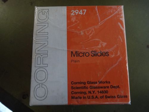 2 Boxes-Corning Micro Slides 2947
