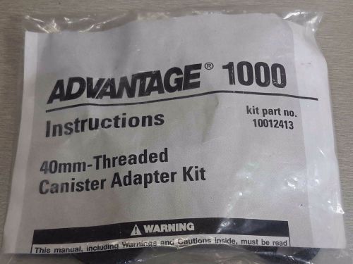 Msa 40mm adapter -for advantage 1000 gas mask - use nato thread filters 10012413 for sale