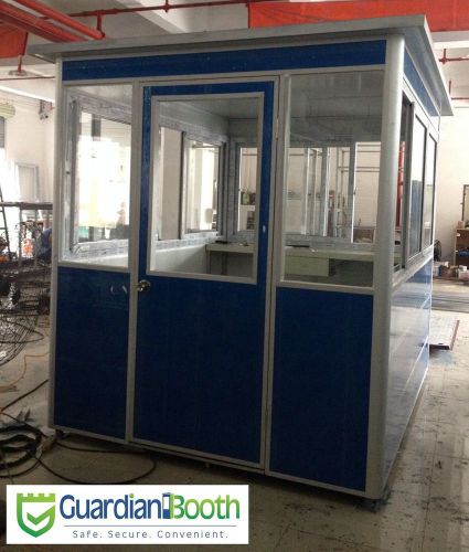 New 8&#039;x8&#039; Security Guard Shack / Ticket or Valet Parking Booth / Portable Office